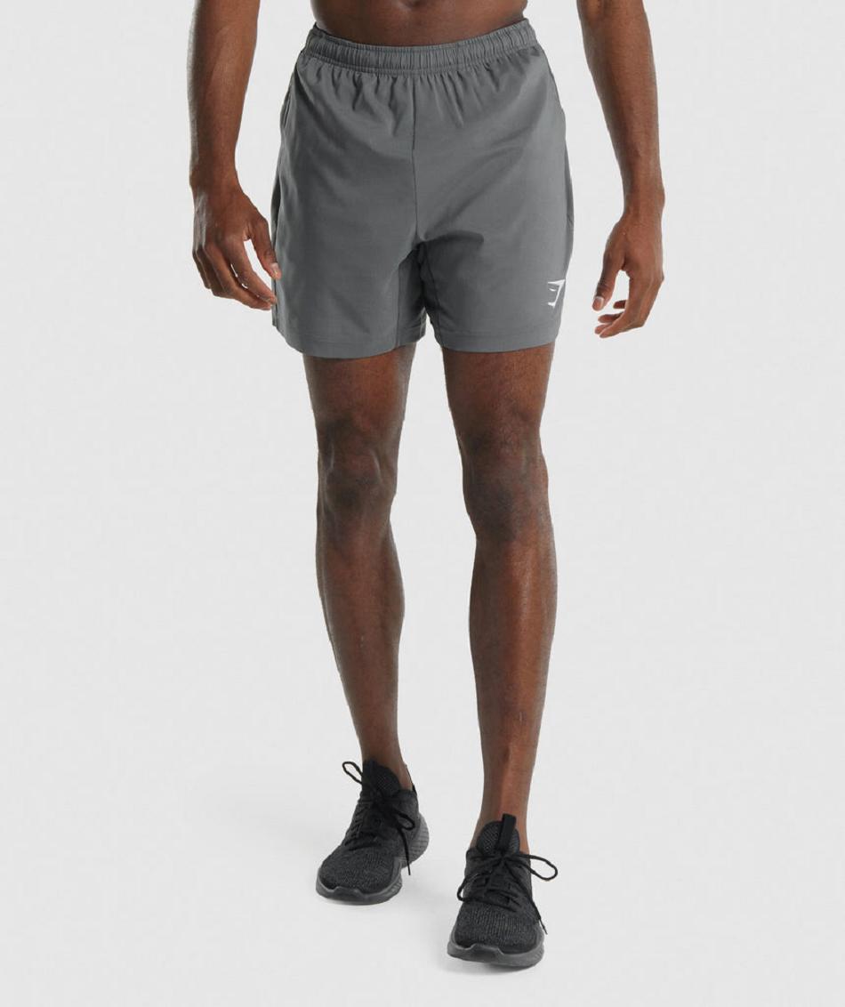 Pantalones Cortos Gymshark Deporte Hombre Gris | CO 3896JPQ